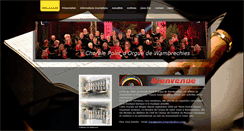 Desktop Screenshot of choralepointdorgue.info